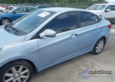 2013 Hyundai Accent Gls z USA, uszkodzony, nr VIN KMHCT4AE0DU516603